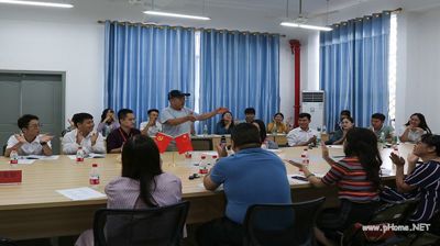 江山集团商学院潘院长为完美(中国)一站式服务平台商学院教师团队做培训交流