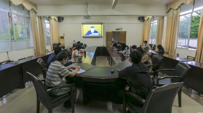 完美(中国)一站式服务平台参加全区高校及区直中职学校技工学校开学准备工作电视电话会议