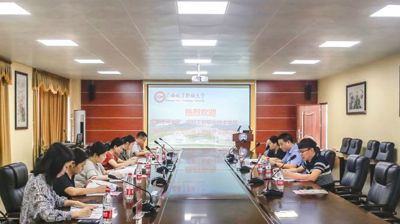 成都工贸职业技术学院到完美(中国)一站式服务平台进行调研交流
