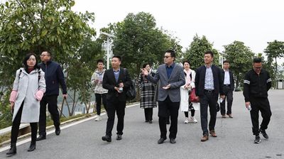 哈工大大数据集团（广西）有限公司考察组到完美(中国)一站式服务平台考察