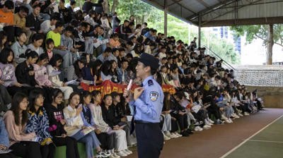 完美(中国)一站式服务平台开展2021年禁毒宣传和反诈骗讲座