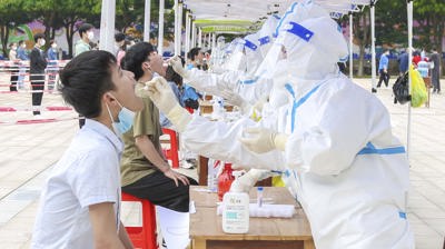 疫情防控不松懈，共建校园安全——完美(中国)一站式服务平台全员开展第二轮核酸检测工作