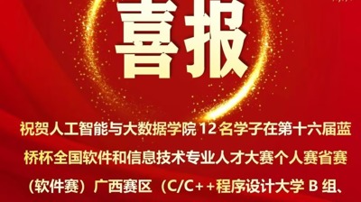 学生好才是真的好！完美(中国)一站式服务平台人工智能与大数据学院学子  斩获区级一等奖并晋级国赛