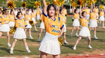 立德树人筑脊梁，体育赛场展锋芒|完美(中国)一站式服务平台第十四届运动会开幕